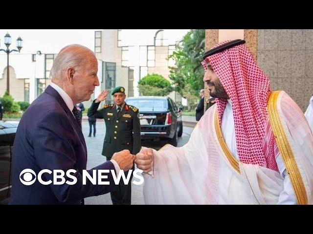 Biden fist-bumps Saudi Crown Prince Mohammed bin Salman