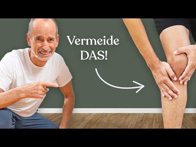 Almost everyone makes this mistake with knee pain (including you).