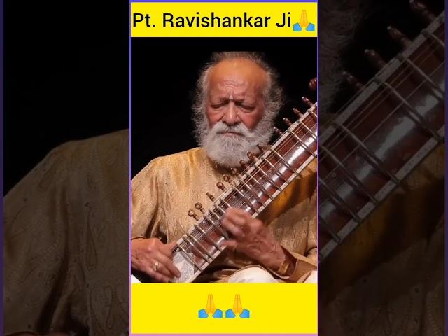 Pt. Ravi Shankar Ji  #sitar #classical #music #icmtabla #shorts #viral