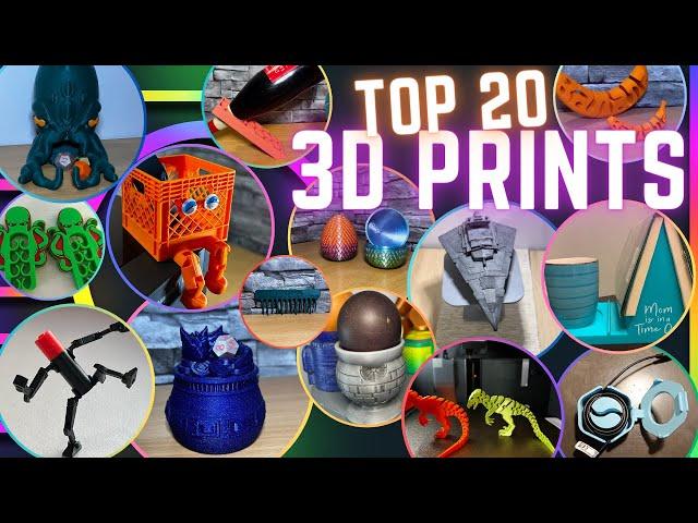 Top 20 Cool  FREE 3D Prints You Need to Try!  #CordWinder #StarWars #ChipClip  #BananaForScale