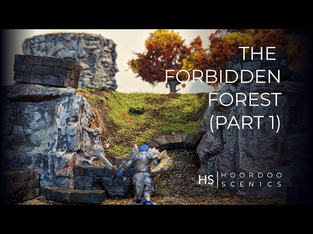 Terrain building: The Forbidden Forest (part 1/2)