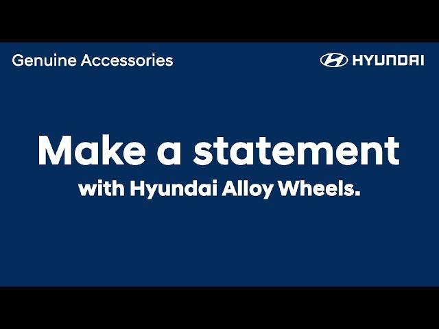 Hyundai Genuine Alloy Wheels