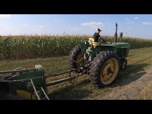 Harrison’s First Time Baling Small Squares