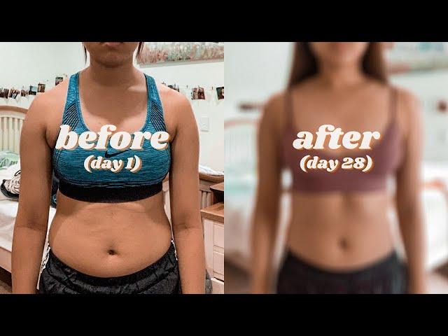 I TRIED CHLOE TING'S 4 WEEK SUMMER SHRED CHALLENGE | Real Before and After Results