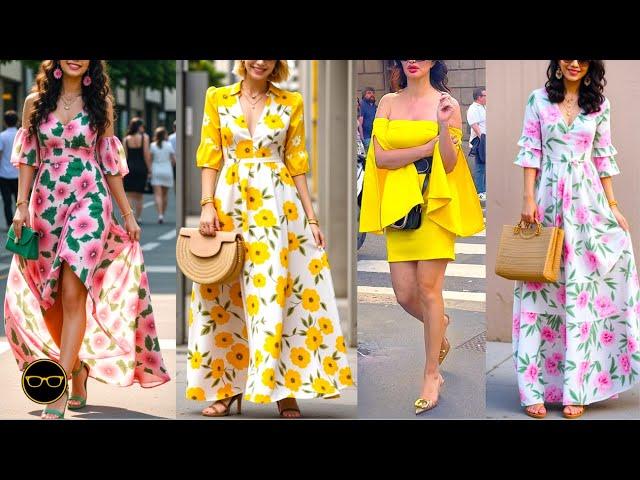 Milan's Fashion Dress Summer Style: Italy's Most Stunning, Fashionable People Show Trendy Outfit