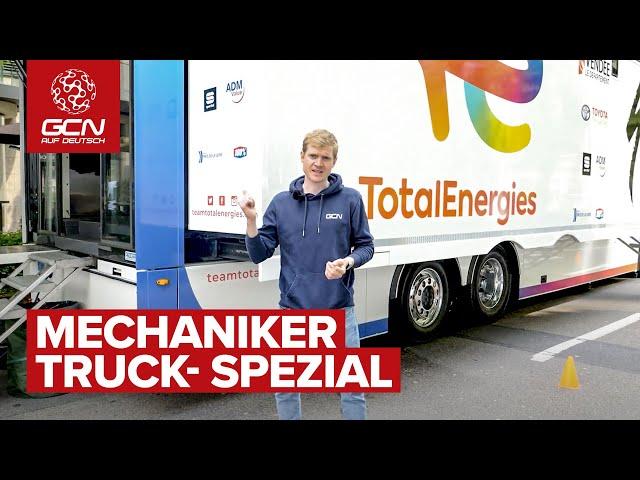 Die Geheimnisse eines Mechaniker Trucks von einem professionellen Radsport-Team | TotalEnergies