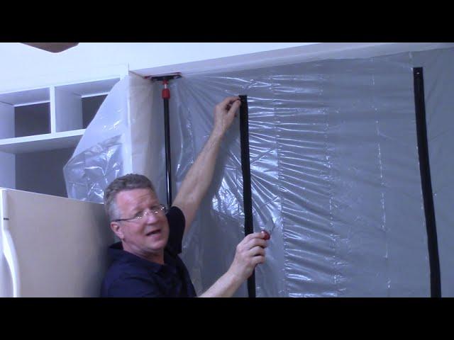 Dust Barrier System - Plastic Dust Barrier