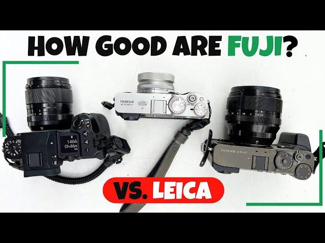 🟡 Mr Leica tries Fuji X-Pro3, Fuji X-H2, Fuji X-T2, Fuji X100V - Verdict?