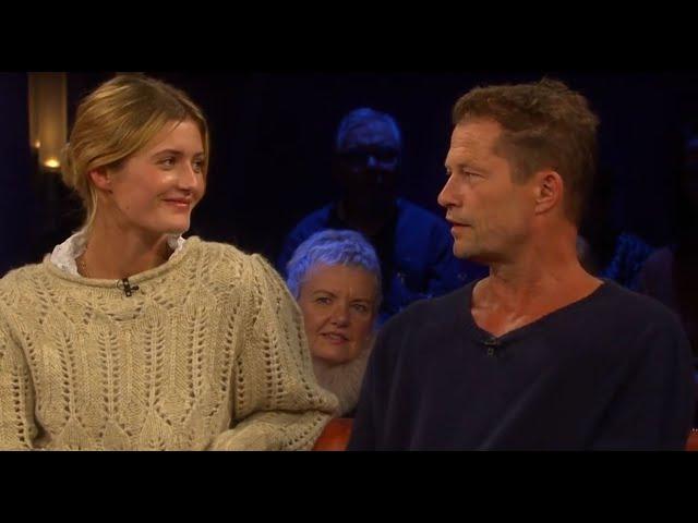 Schauspieler Til und Lilli Schweiger bei Barbara Schöneberger