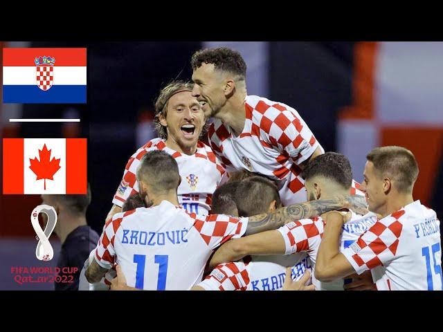 Croatia vs Canada - All Goals & Highlights 2022