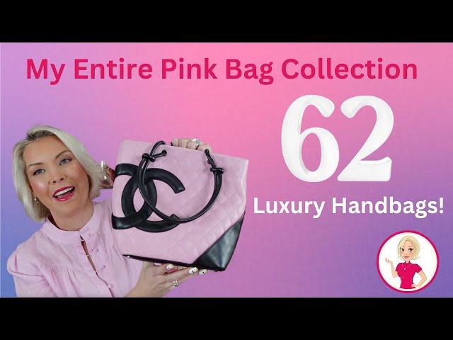 62 Luxury Handbags! My Entire Pink Bag Collection!