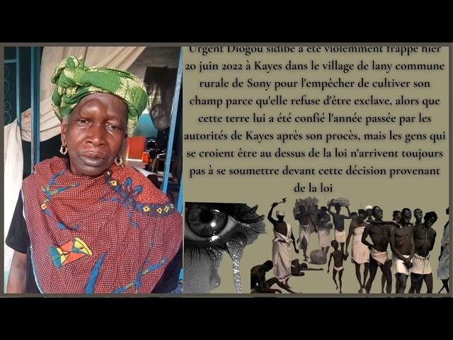 Urgent Diogou sidibe a été violemment frappé le 20/06/ 2022 à Kayes dans le village de lany au Mail