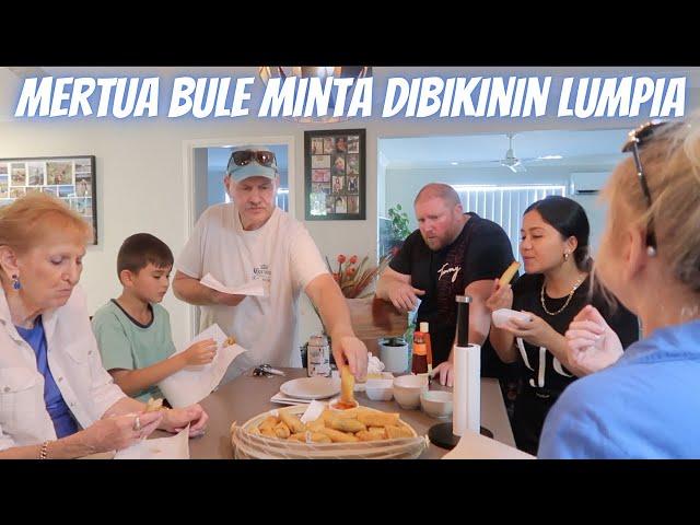 MERTUA BULE MINTA DIBIKININ LUMPIA |  CARAVAN TOUR BERSAMA MERTUA