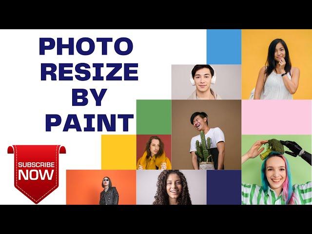 how to resize passport size photo in paint