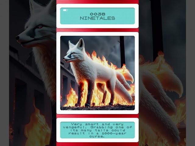 AI Pokémon: Ninetales - FIERCE and flammable!