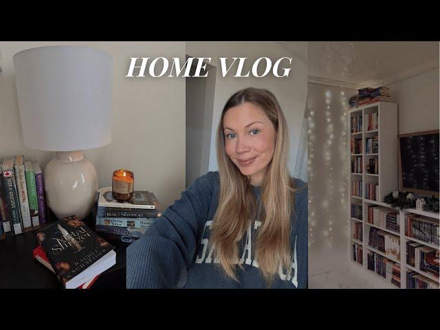 HOME VLOG  cozy days in my life, slow sunday at home, lots of hobbies & holiday vibes!!