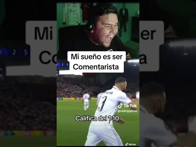 el mejor comentarista benzema goooooooooool tiktok