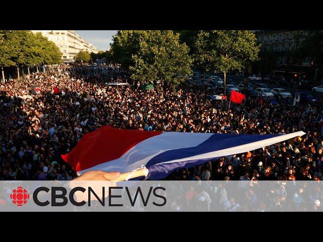 France's leftist bloc has early lead in election, far-right party in third