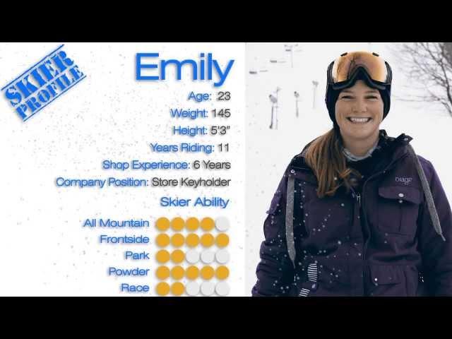 Emily's Review - Rossignol Sassy 7 Skis 2014 - Skis.com
