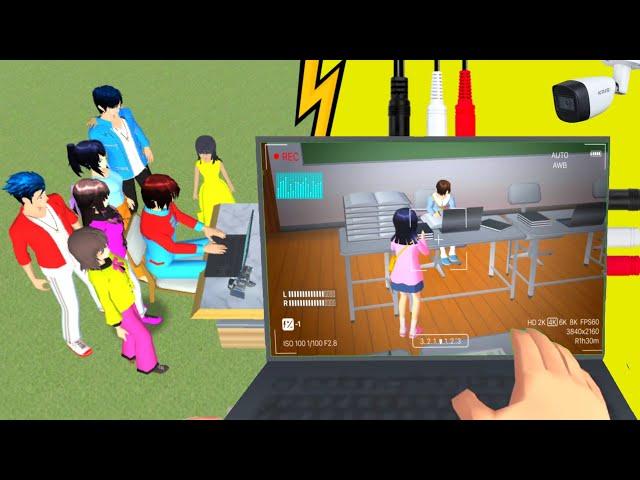 TERBONGKARNYA REKAMAN CCTV VALIR DI RUANG KEPALA SEKOLAH || SAKURA SCHOOL SIMULATOR