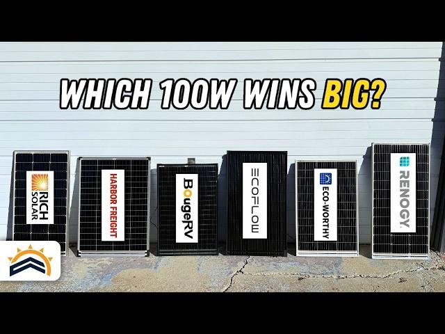 Finding The Best 100W Solar Panel | 6 Top BrandsTested!