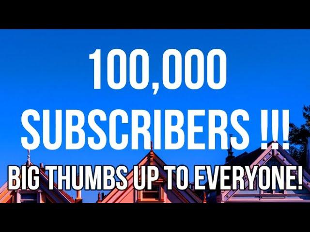 100,000 SUBSCRIBERS! THANK YOU to Everyone Who Has Supported Joe Blogs!!