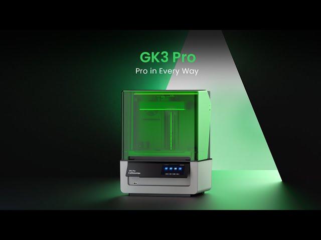 UniFormation GK3 Pro 9.6'' 16K LCD Resin 3D Printer |Pro in Every Way