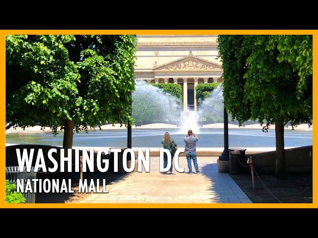 Washington DC - NATIONAL MALL Walking Tour【4K】