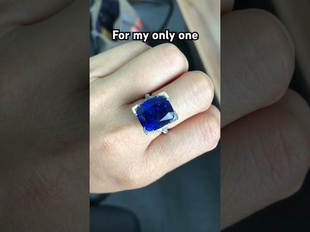 For my world  #noheat #bluesapphiregemstone #burma #starlingsapphire #happinessisyou