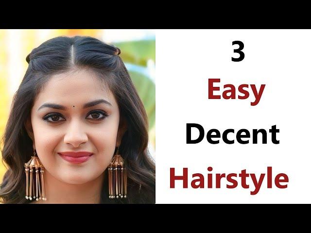 3 Easy DecentHairstyle - New & Easy Hairstyle | Hairstyle for Girls | hairstyles