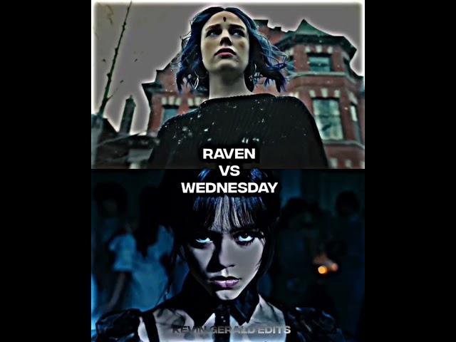 Raven vs Wednesday #shorts