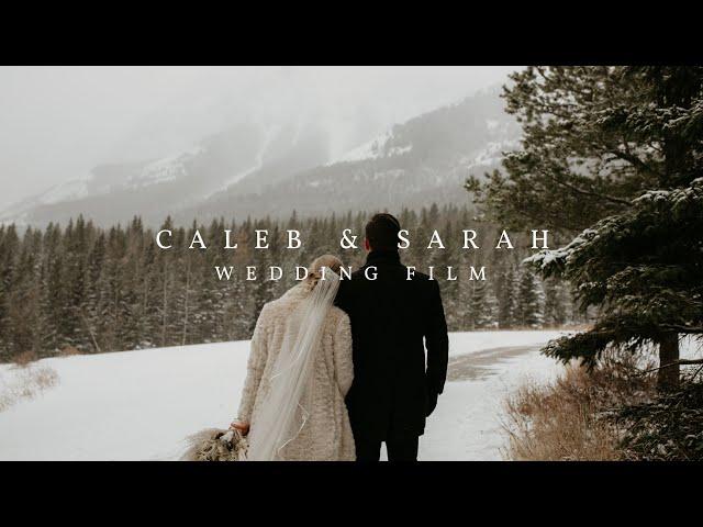 BEAUTIFUL SNOWY MOUNTAIN WEDDING | CALEB & SARAH, SHOT ON SIRUI 35MM ANAMORPHIC / BMPCC4K