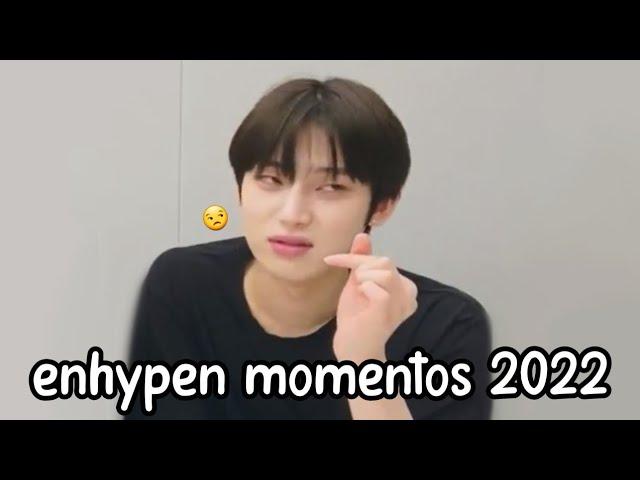 momentos divertidos de enhypen que nos dejo el 2022