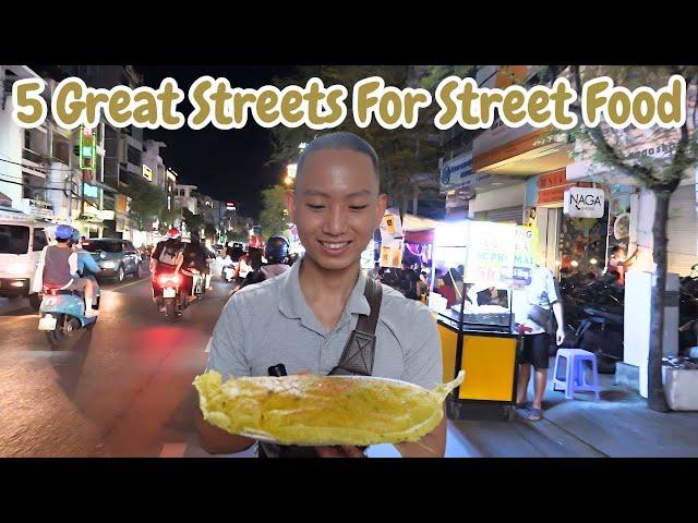 5 Great Streets For Street Food In Saigon - Ho Chi Minh City Nightlife - Scooter Tour For Fun