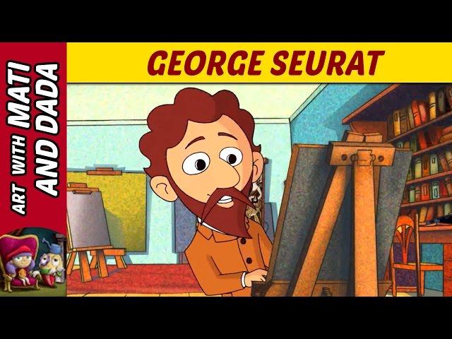 Art with Mati and Dada - George Seurat | Kids Animated Short Stories in English