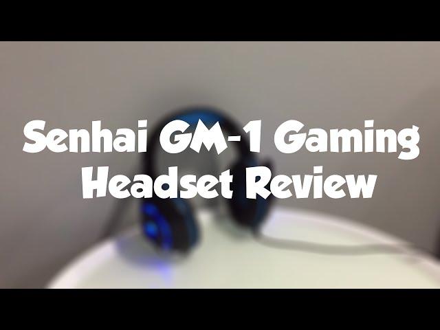 Senhai GM-1 Gaming Headset Review + microphone test | Headset For PC & PS4 | Only $22?