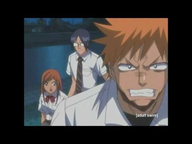 Renji mad at Ichigo for repeating the same thing (Dubbed in English)