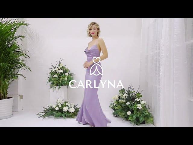 2022 FALL COLLECTION | CARLYNA REGINA SATIN BRIDESMAID DRESS