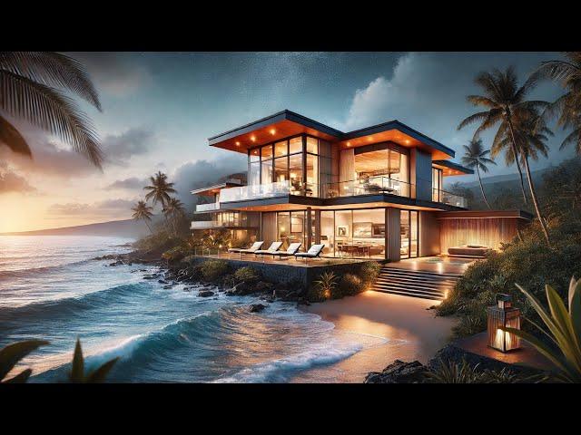 Pacific Beach House Escapes  | Stunning Views & Chill Jazz