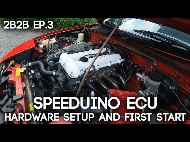 SpeedyEFI Standalone ECU Installation Part 2 (Sensors and FIRST START) | 2Broke2Boosted Ep.3