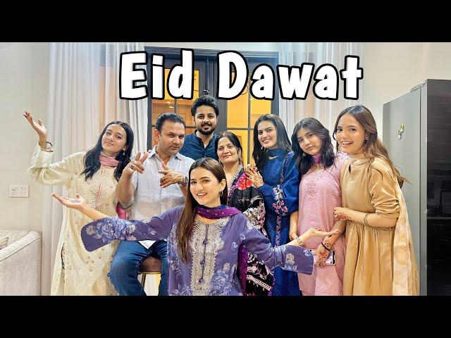 Eid day 2 Family dawat | Hira Faisal | Sistrology