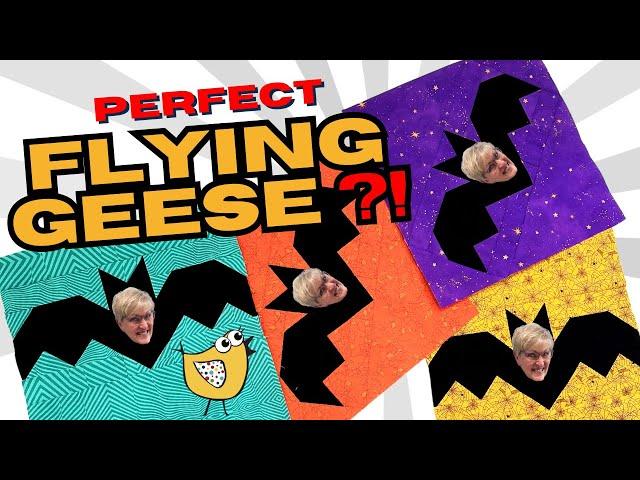 5 TIPS How I Make Perfect Flying Geese