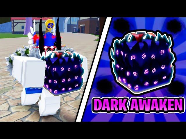 Dark Fruit Awakened is Actually SCARY.. (Roblox Blox fruits)