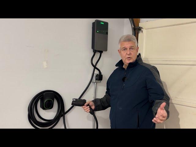I Just Installed An Autel MaxiCharger AC Home 40A EV Charger, With Separate Holster At My Home!