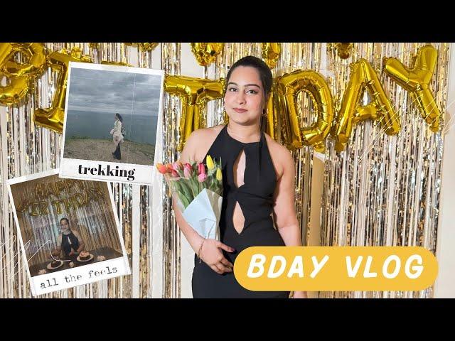 ITS MY BDAY!!! | *Bday vlog + Trekking* | Surprise bday party  #bdayvlog #ireland #vlog