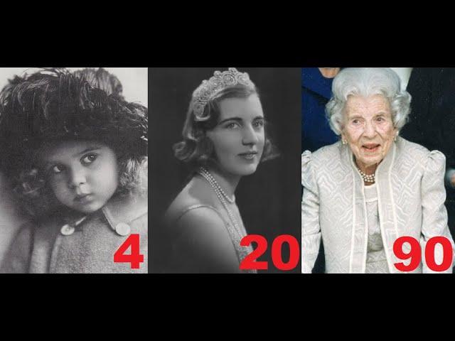 Ingrid of Denmark from 0 to 90 years old