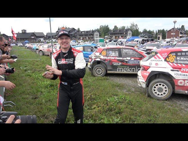 WRC Rally Finland 2023 Himos Regrouping