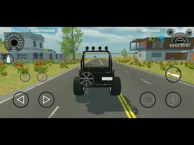 leke meri kali kali kar darling ️|thar wala game|new car game| #gaming #games #thar #gameplay