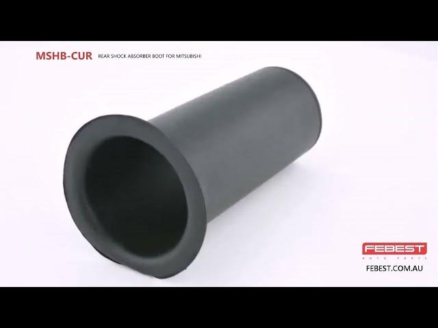 MSHB-CUR REAR SHOCK ABSORBER BOOT FOR MITSUBISHI