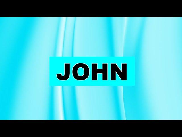 John (The Gospel of John Visual Bible) CEV | Bible Movie